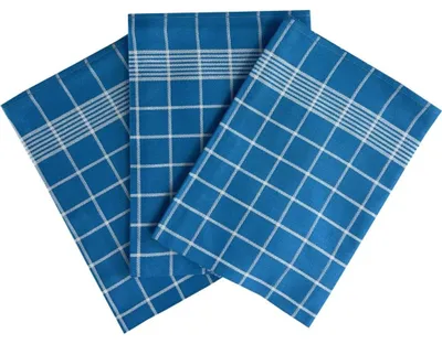 Obrázok produktu pre Uterák Positiv egyptská bavlna 50x70 cm tyrkysová/biela 3 ks