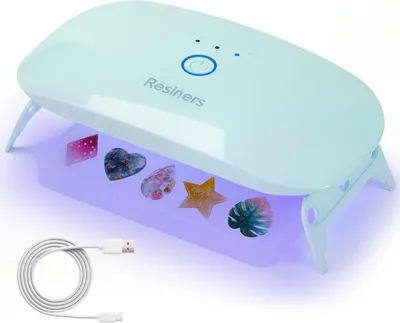 UV-Aushärtlampe für Epoxidharz, 18 LEDs, 3 Zeitmodi, tragbar