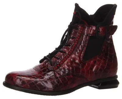 Produktbild von Simen Schnürstiefel Kaltfutter in rot, Gr. 36