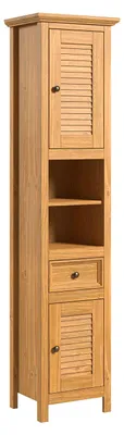 Produktbild von home24 Massiver Hochschrank - Kiefer