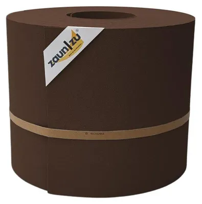 Produktbild von Sichtschutz zaun|zu PREMIUM MAXI 50m Rolle Zaunblende für 24cm Gittermatten Braun 50m