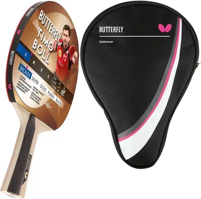 Produktbild von Butterfly 1x Timo Boll Bronze 85011 Tischtennisschläger + Tischtennishülle Drive Case