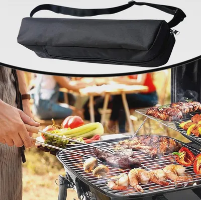 Produktbild von Grillzubehör Aufbewahrung,Picknickbesteck Aufbewahrung | Multifunktionaler Kochgeschirr Organizer für Camping Kochen Backpacking Ausflüge Camping Reisen Grillfeste