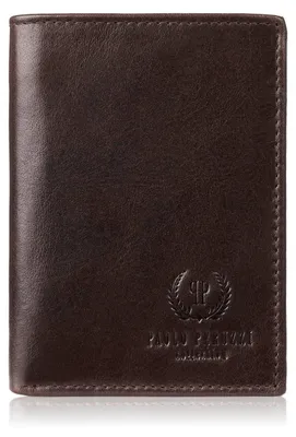 Produktbild von Herrengeldbörse aus braunem Leder klassisch elegant mit RFID-Schutz Paolo Peruzzi AY-10-BR