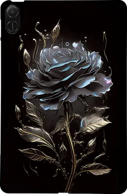 Obrázek produktu pro Pro Honor Pad X8a 11" TPU Black Rose Motif Design Ochranný kryt tabletu
