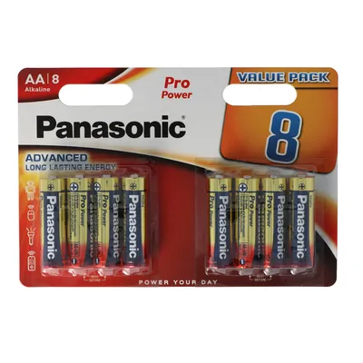 Obrázek produktu pro Panasonic Pro Power Mignon LR6 AA v balení po 8 ks