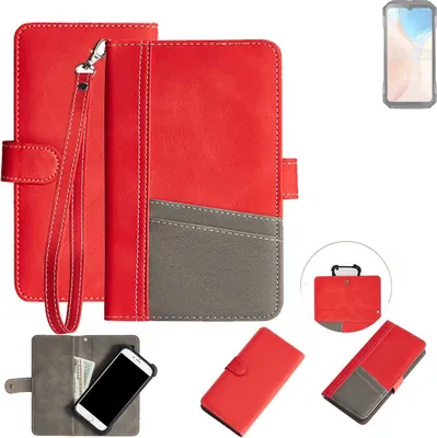 Produktbild von K-S-Trade Handy Schutzhülle kompatibel mit Doogee V30 Pro Hülle Portemonnee Brieftasche Klapphülle Kartenfächer Flip Wallet Case Etui