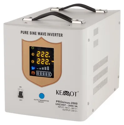 Obrázek produktu pro Záložní napájení – UPS, záložní zdroj – 2000 VA / 1200 W – Čistá sinusoida