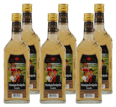 Produktbild von Fies Honigschnäpsle Honiglikör (6 x 0,5L)