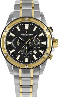 Immagine prodotto di Cronografo Jacques Lemans collezione argento Liverpool - uomo