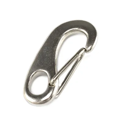 Produktbild von Schnapphaken 100mm aus rostfreiem Edelstahl Karabinerhaken Karabiner Haken