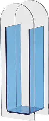 Produktbild von Nordischer Stil Bright Color Flower Vase Durchscheinende Acrylvase Floral Container Home Decor-Hellblau