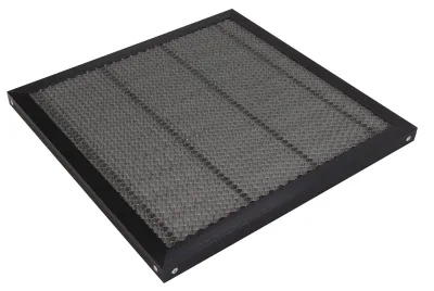 Obrázok produktu pre Doska s včelím úľom – pracovná doska – 400 x 400 mm – kompozitná doska – pre gravírovačky – odolná a presná
