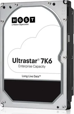 Image de Western Digital HGST Ultrastar 7K6 HUS726T4TAL5204 - Disque dur - 4 To - interne - 3.5" (8.9 cm) - SAS 12Gb/s - 7200 tours/minute - mémoire tampon : 256 Mo (0B36048)