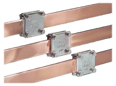 Zdjęcie produktu dla Rittal Plattenklemmen für 60 mm Schienenbreite, Klemmraum: