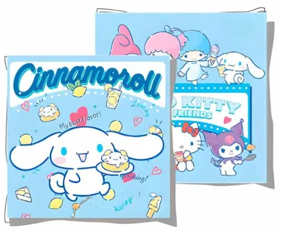 Obrázok produktu pre Vankúš s motívom Hello Kitty a Cinnamoroll