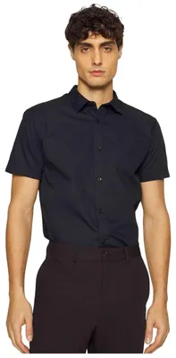 Produktbild von Jack & Jones Joe Kurzarmhemd Schwarz S Mann Schwarz S