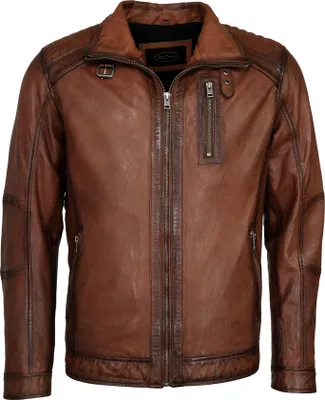 Produktbild von JCC Lederjacke 31020351 Herren cognac 52
