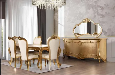 Immagine prodotto di Credenza a specchio cassettiera set di cassettiere mobili cassettiere oro