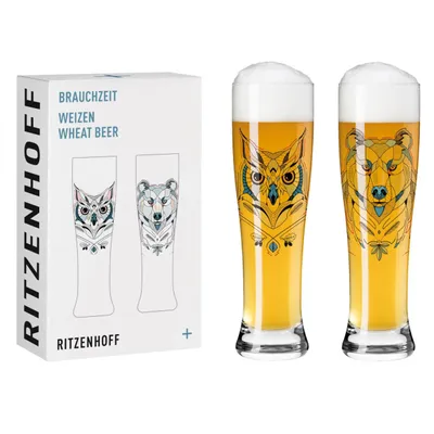 Produktbild von Brauchzeit Weizenbierglas-Set #1, #2 Von Andreas Preis