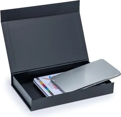 Produktbild von Magnetische Geschenkbox Schwarz 255 x 150 x 38 mm (Außenmaße) C5 Geschenkboxen