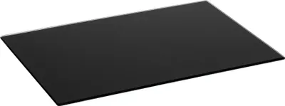 Produktbild von Harbour Housewares Glasschneidebrett – 50 x 40 cm – Schwarz