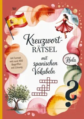 Produktbild von Kreuzworträtsel mit spanischen Vokabeln