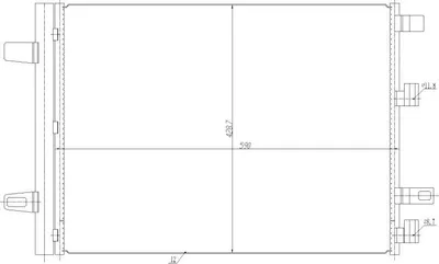 Produktbild von NRF 350465 Kondensator Klimaanlage passend für MERCEDES-BENZ A-Klasse (W177) +Trockner +Dichtring