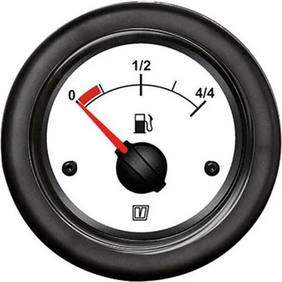 Produktbild von Vetus Treibstoff-Anzeige 12/24V weiß