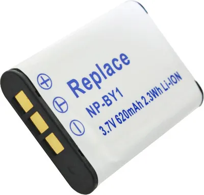 Produktbild von Akku passend für den Sony NP-BY1 Akku, Sony HDR-AZ1 Akku 620mAh