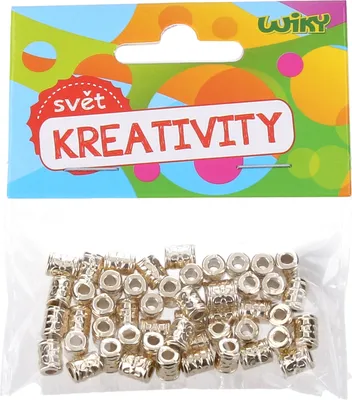 Obrázok produktu pre Zlaté korálky 5x7 mm - 50ks