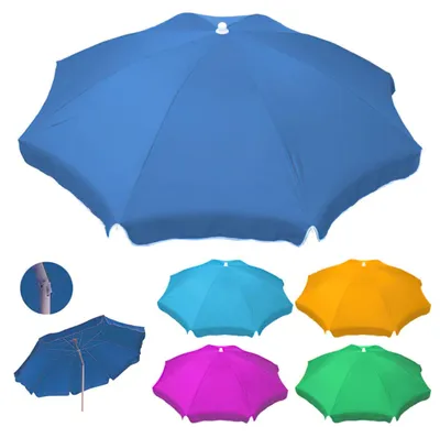 Image de Elzusha - Parasol de plage, polyester, 180 cm