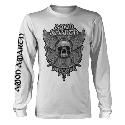 Produktbild von Amon Amarth T-Shirt Grey Skull White XL