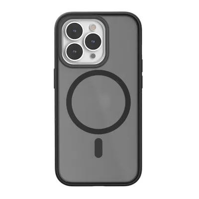 Produktbild von Woodcessories Clear Case MagSafe Matte Black iPhone 14 Pro