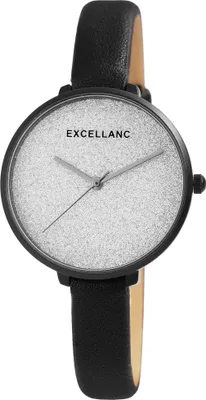 Produktbild von Excellanc Damenuhr mit Kunstlederionarmband