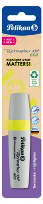 Imagen del producto de Pelikan Büro 823401 Pelikan Textmarker 490 eco 1 Stück auf Blister Neon-Gelb