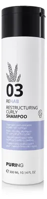 Produktbild von PÜRING 03 REHAB Restructuring Curly Shampoo 300 ml