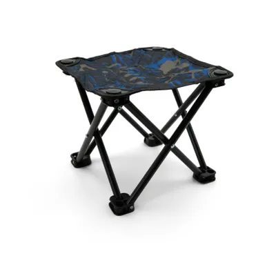 Produktbild von BigDean Kleiner Camping Hocker 23cm Angelhocker Campinghocker Dreibeinhocker Falthocker