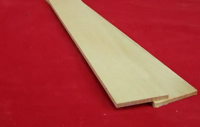 Produktbild von 2St 4,7x0,4x50cm(4,99 EUR/Meter) Lindenholz Leisten zum Krippenbau Puppenstuben