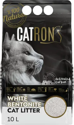 Produktbild von 10L CATRON klumpende Katzenstreu Activated Carbon – Bentonitstreu mit Aktivkohle, extra starke Geruchsbindung, hohe Saugkraft & staubarme Formel