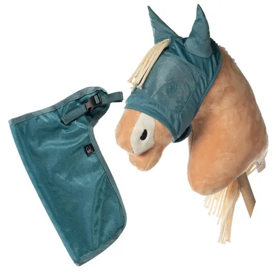 Produktbild von Hobby Horse Set - FlyFree – Fliegendecke & Fliegenmaske Farbe - Pink