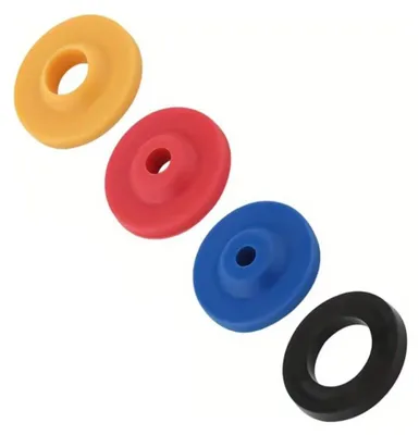 Produktbild von Schläfer 1803010 | 4er-Set Durchflussbegrenzer mit Universal-Dichtung 1/2", Durchflussbegrenzer für Wasser, geeignet für Dusche und Wasserhahn, 5, 7 und 11 Liter/Minute, zur Wassereinsparung, aus Gummi
