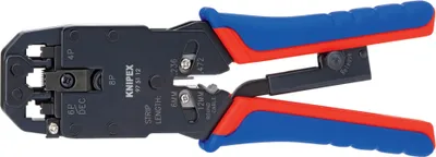 Produktbild von Knipex Crimpzange Für Westernstecker 4/6/8-Polig