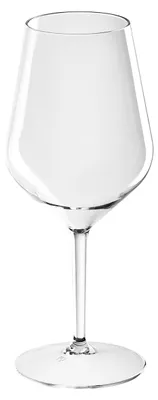 Imagen del producto de 6 vasos reutilizables para vino o cócteles, tipo Spritz, transparentes, de Tritan, 470 ml, de plástico, reutilizables e irrompibles, Imagen generada por IA