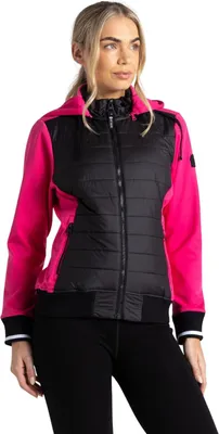 Image de Women's Dare2b Fend Hybrid Veste de transition rose L