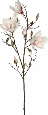 Image de Magnolia Rose Artificiel éclat Floral Durable, Hauteur 88 Cm - Mica Decorations