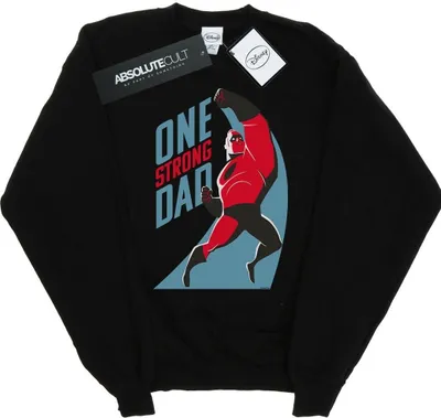 Produktbild von Disney - "The Incredibles OneStrong Dad" Sweatshirt für Herren BI42862 (4XL) (Schwarz)