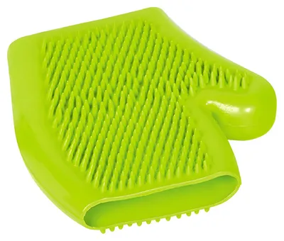Produktbild von Nobby Massagehandschuh Vollgummi grün
