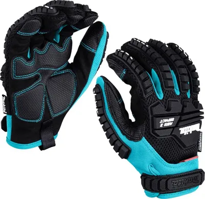 Obrázek produktu pro MAKITA P-84470 rukavice pracovní antivibrační, impact, vel. L/9, ovládání telefonu