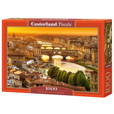 Image de Puzzle 1000 pièces Ponts de Florence 104826 Castorland